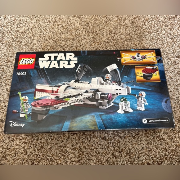 LEGO Star Wars ARC-170 Starfighter Building Set - White and Red Spacecraft 75402 - Picture 2 of 8
